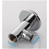 Stainless Steel Shower Arm Bottom Hose Wall Mounted Shower Head Extension Arm Joint Shower Nozzle Accessories  Fixed Base 4