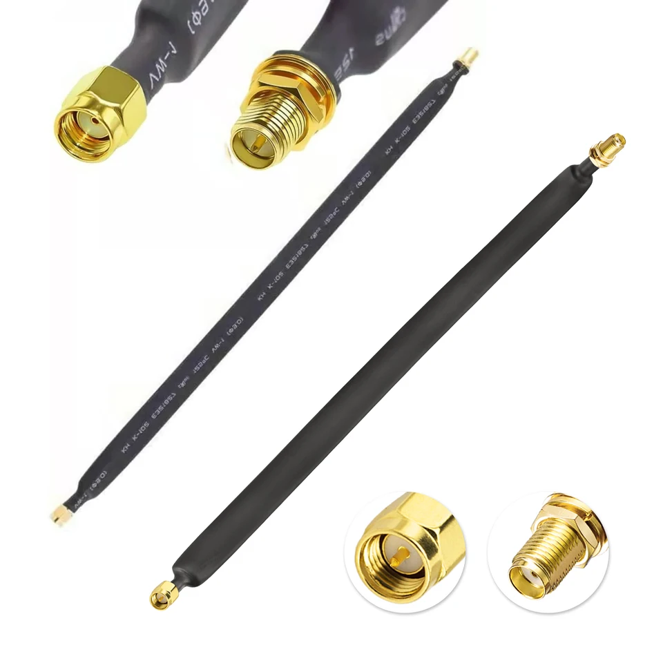 Passa Per Porta / Finestra Attraverso Il Cavo Coassiale RF Piatto S Uhf Femmina A Uhf Femmina 50 Ohm Rf Pigtail Ext