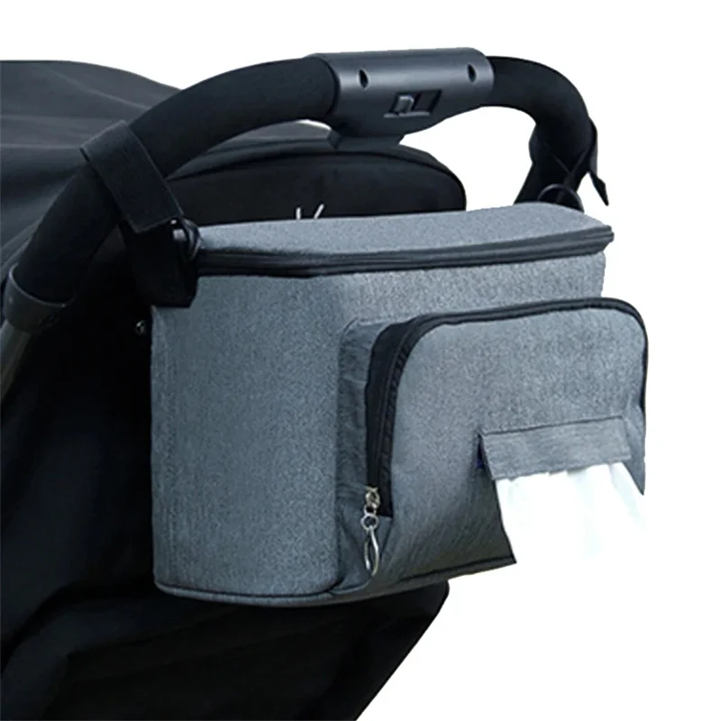 Baby Stroller Organizer Hanging Bag Diaper Storage Large Capacity Outdoor Travel stroller organizer bags