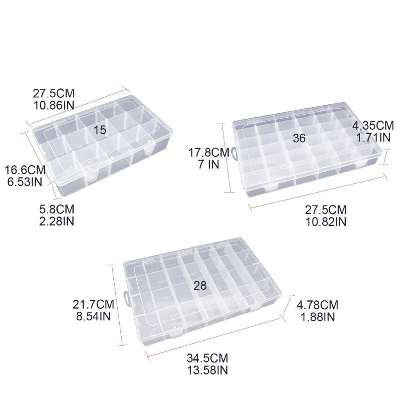 Рисунок 6 - 15/28/36 сетки пластиковый органайзер