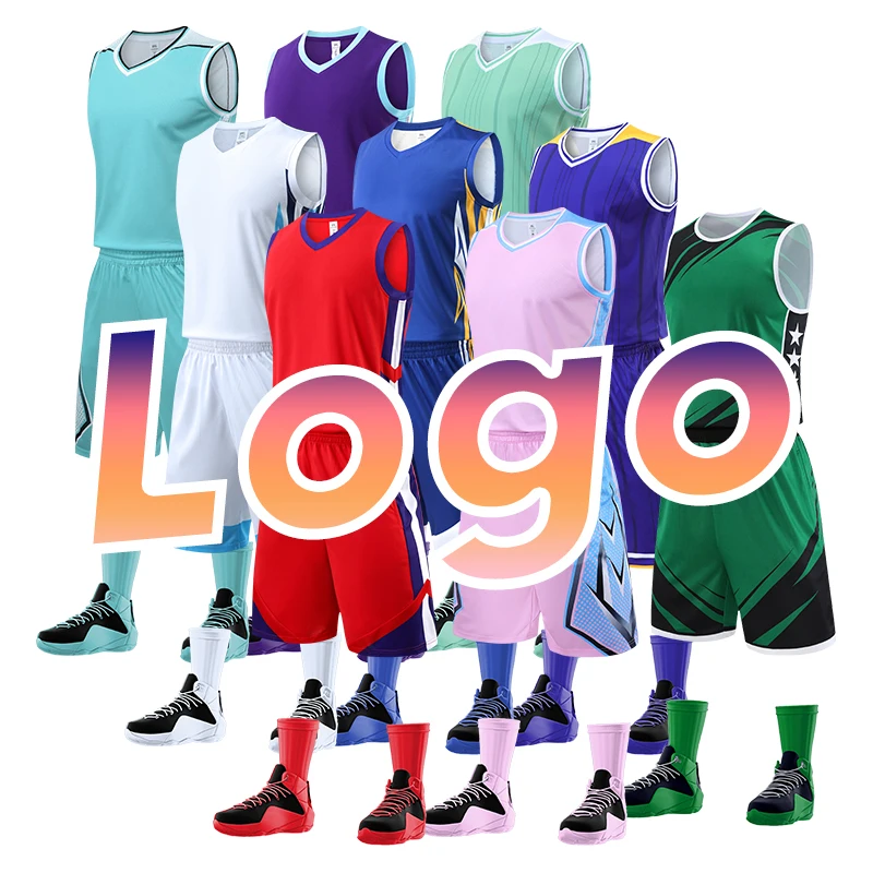Basketball Jerseys Cheap Basketball Jerseys Breathable Basketball Wear 100% Polyester Kids Shirts Uniforms for Men's