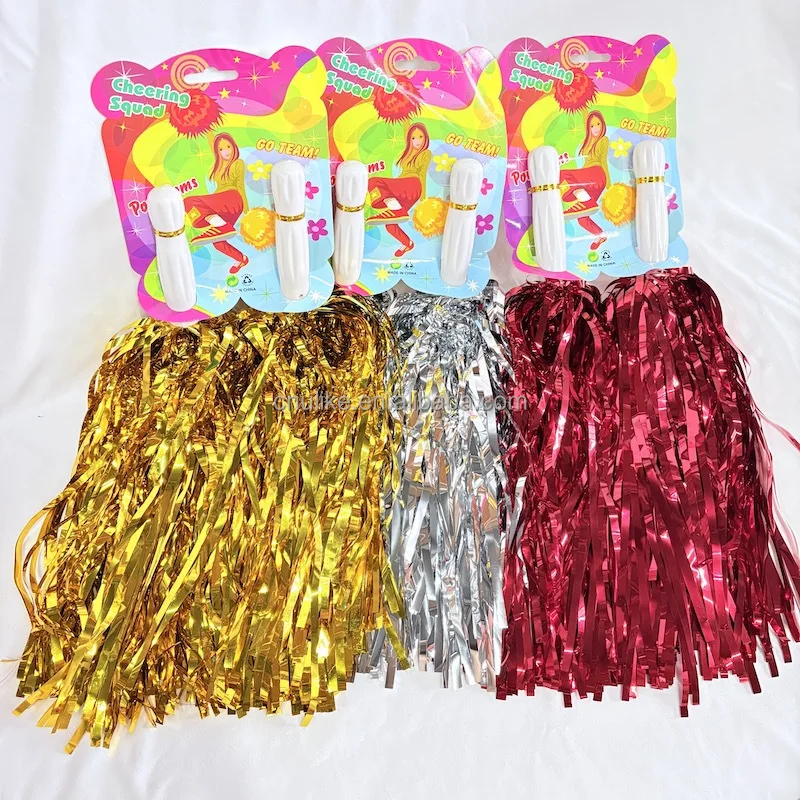 Hot Sell New Cheer Pompoms Cheerleading Pom Poms for Party Dancer