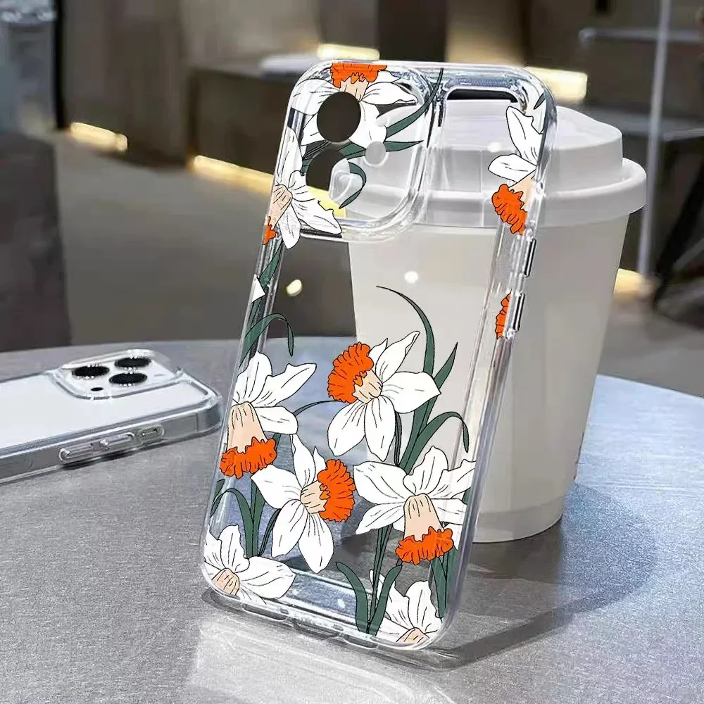 Floral Elegance Phone Case - Stylish and Durable Protection with Blooming Design