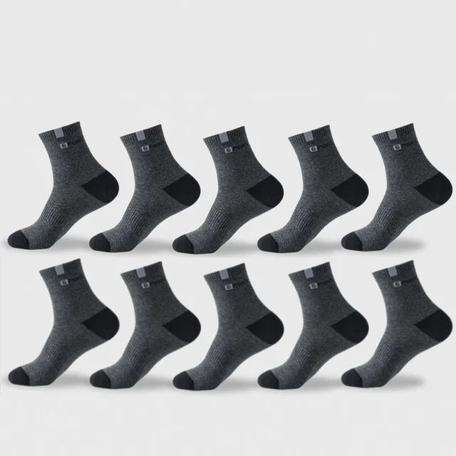 Cotton Sock for Men Sport Breathable Soft Letter Fashion - Image 6