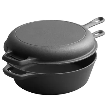 Pre-Seasoned Cast Iron Dutch Oven 1