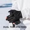 NANDN Ski Gloves  With Double Layer Inner Liner Waterproof Thermal Gloves Touchable Screen 3
