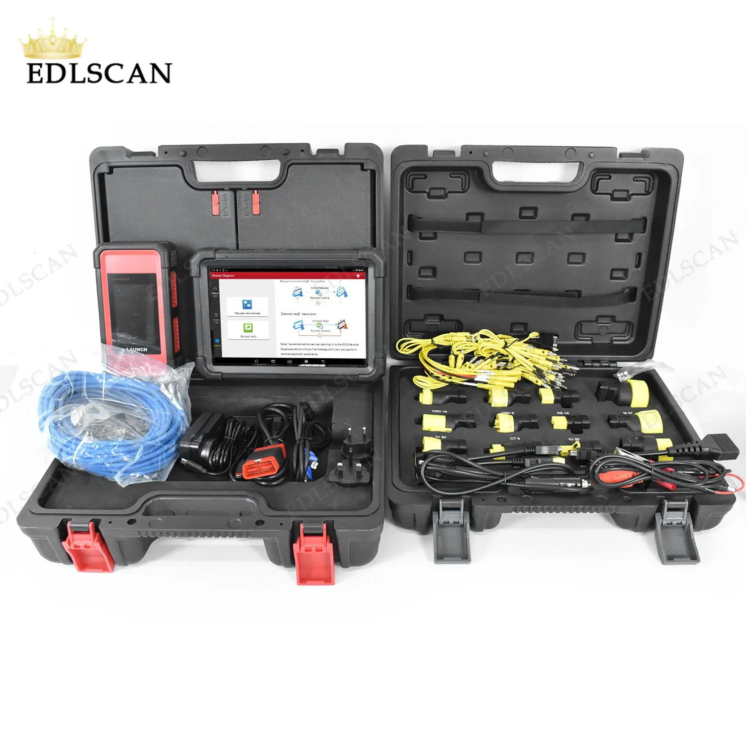 Read Fault Code Commercial Vehicle for LAUNCH X431 Pad V+SmartLink HD Heavy Duty Truck Diesel Machinery Bus Scan Tool