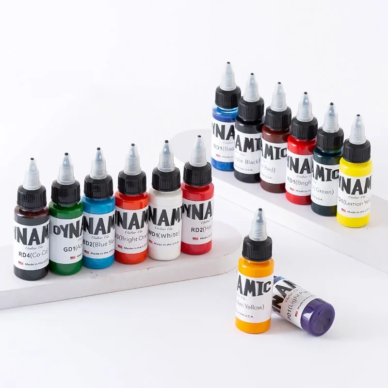 Tattoo Ink Tattoo Ink Pigment 14Colors Professional Tattoo ink Body Art Natural Plant Micro Pigment Permanent Tattoo Ink Body Art Paint
