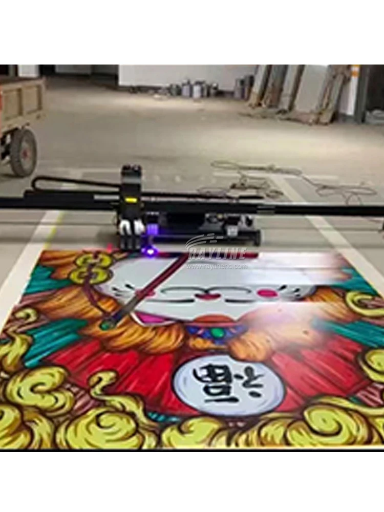 Floor Art Decor Canvas Printing Machine 5D 3D Paper Wall Printing Calendar Machinery High Quality Intelligent HD Wall Art Print 300 gsm multicolour business card double faced business card quality business card paper business card printing