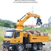 2.4G 1/14 Scale 26 Channel Huina Remote Control Grapple Dump Truck Alloy Timber Grapplo  Engineering Machine Professional Toys 2