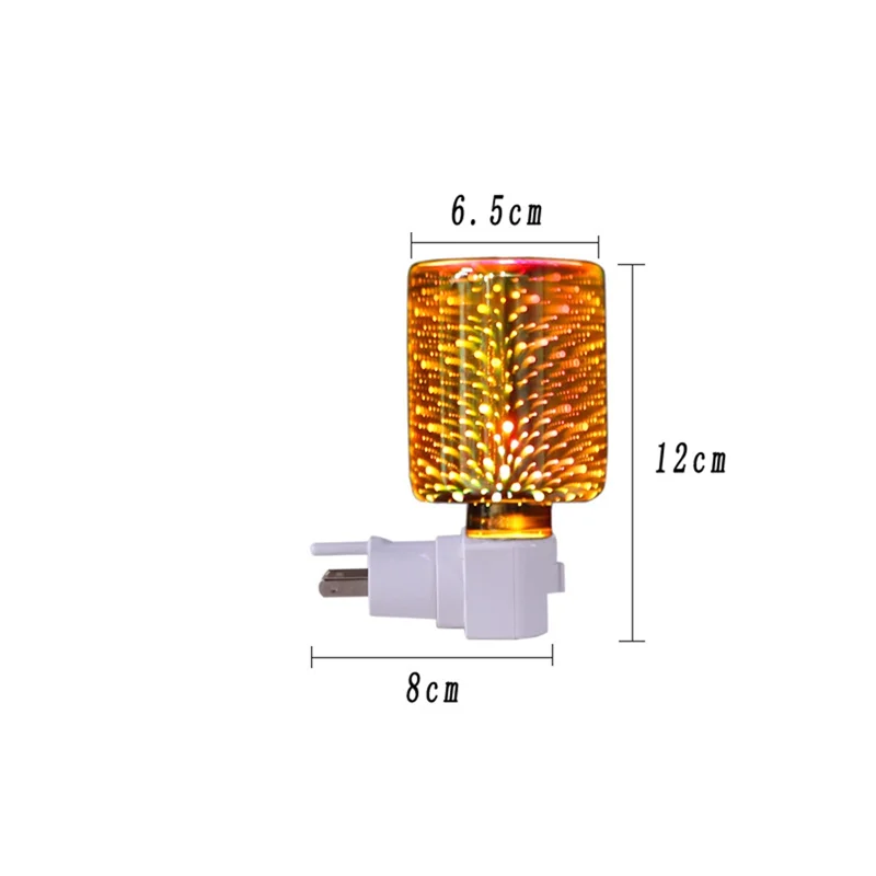 3D Aromatherapy Lamp Electric Wax Melt Burner Firework Scent Fragrance Lamp Night Light EU Plug 6