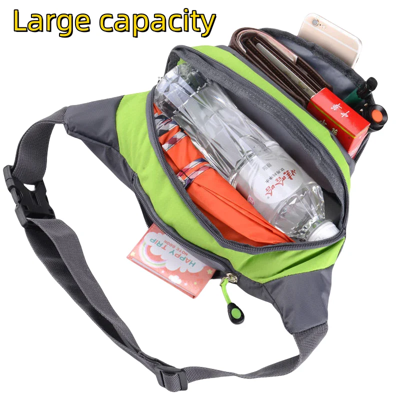 Fanny Pack Large Capacity Sport Waist Bag Waterproof Cycling Fanny Bag Multi-function Running Chest for Men Women Waist Pack running waist bag waist bag