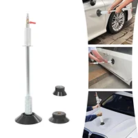 Air Pneumatic Dent Puller w/ 3 Suction Cups, 3 bar Car Body Repair Suction Cup Slide Tool, Vacuum Slide Hammer Dent Removal Tool