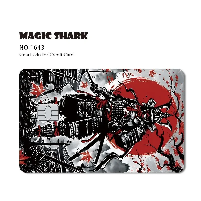 Card Protector 2 Set Debit/Credit Card Skins - 4 Anime Design Stickers & Sleeves  Credit Card Sleeve