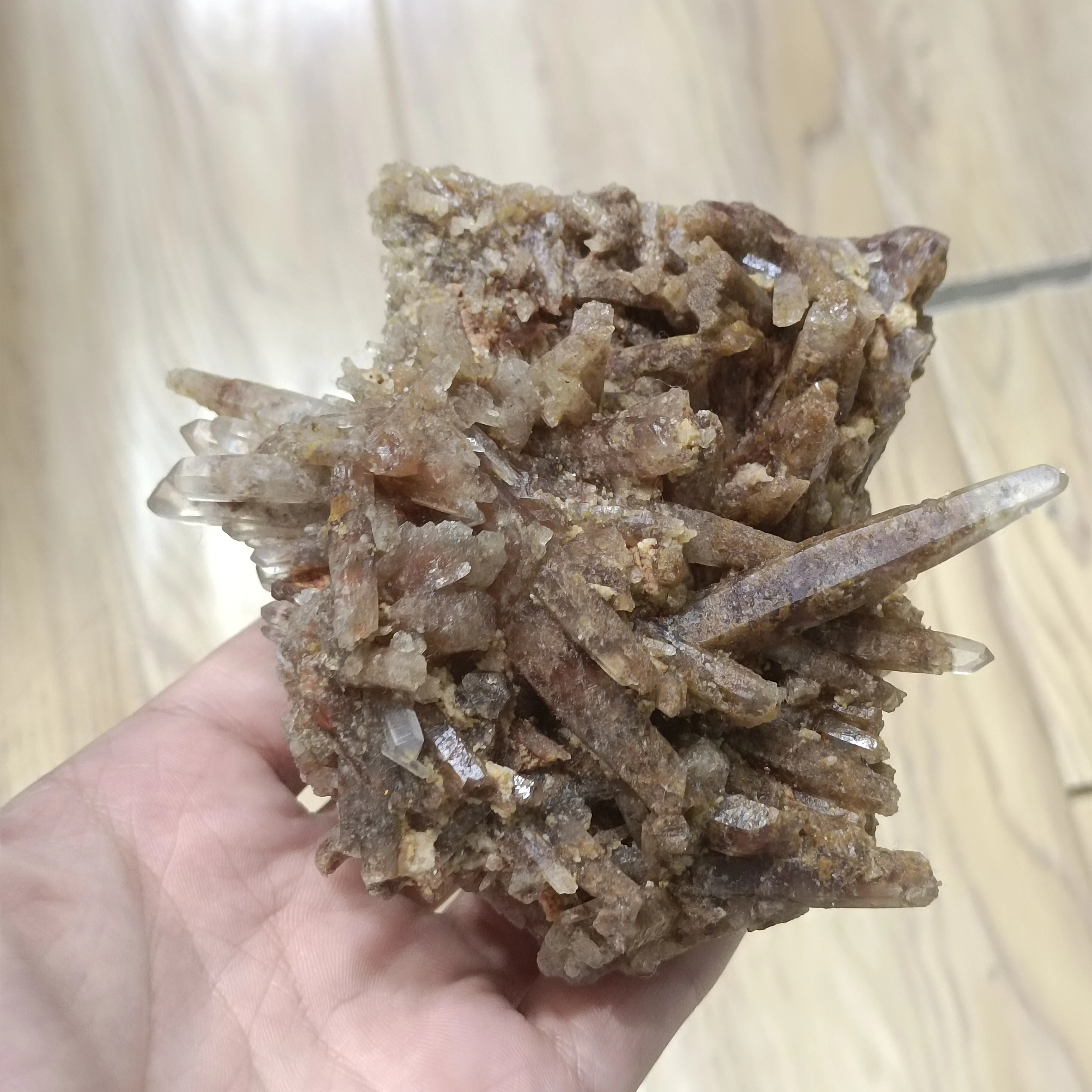 

1 шт., натуральный зеркальный кластер драгоценного камня