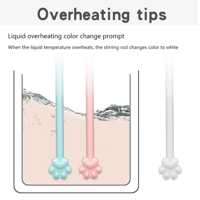 Lovely Baby Formula Mixer Cartoon Mixing with Temperature Sensing Function