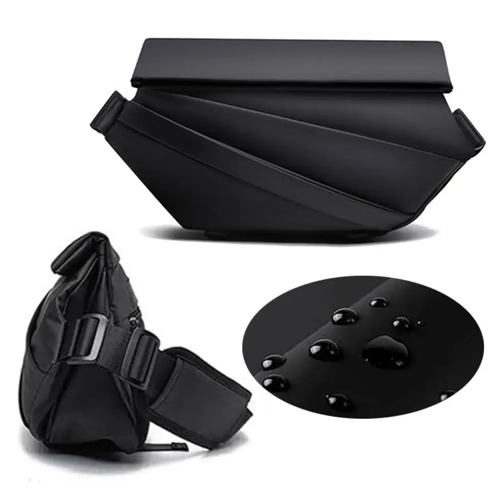 Sling Bag Versatile Crossbody Bag for Men with Adjustable Shoulder Strap Water-resistant Shoulder for Cycling Travel Hi V5R2