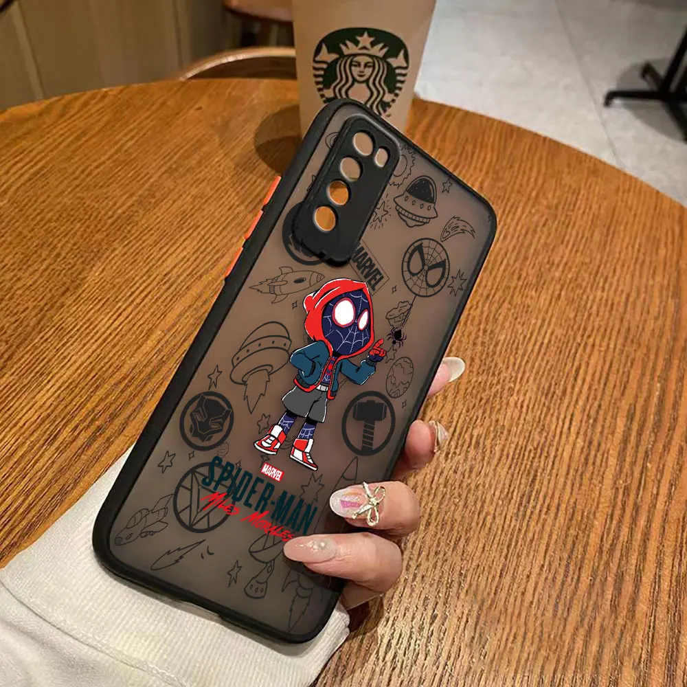 thumbnail image 1 of Matte Case for Huawei NOVA Y70 10 9 8SE 8 7SE 7I 7 6 5I 5 4 4G 5G Case Funda Coque Capa Shell Cover Marvel Avengers Heroes Space, 1 of 5