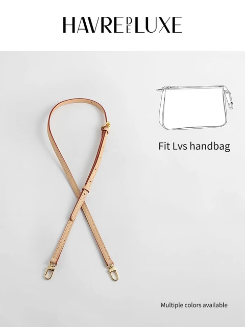 suitable for LV speedy20 anti-wear buckle vegetable tanned leather shoulder  strap bag hardware protection ring transformation small accessories