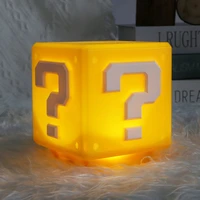 LED Question Mark Night Light With Music Anime Peripheral Children's Bedroom Bedside Lamp USB Rechargeable Gift 5
