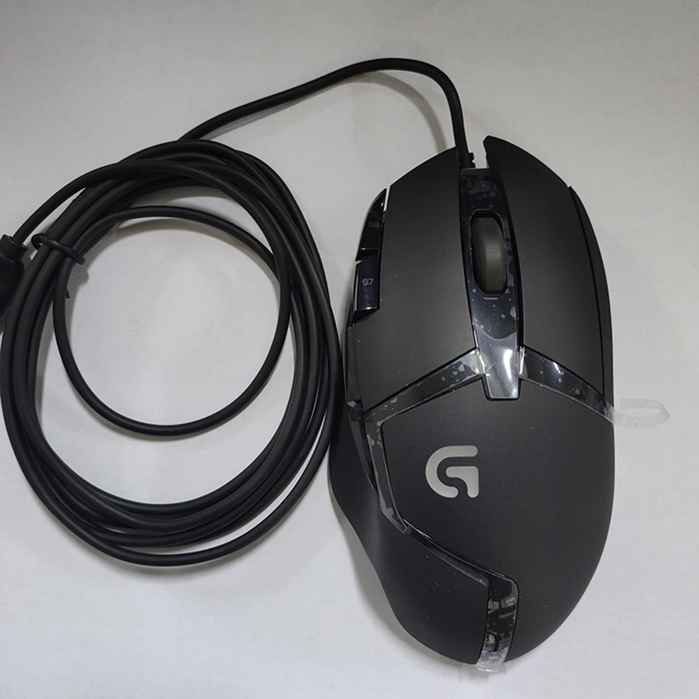 Original Logitech G402 Hyperion Fury Gaming Mouse Optical 4000DPI High Speed for PC Laptop Windows 10/8/7 Support Official Test |