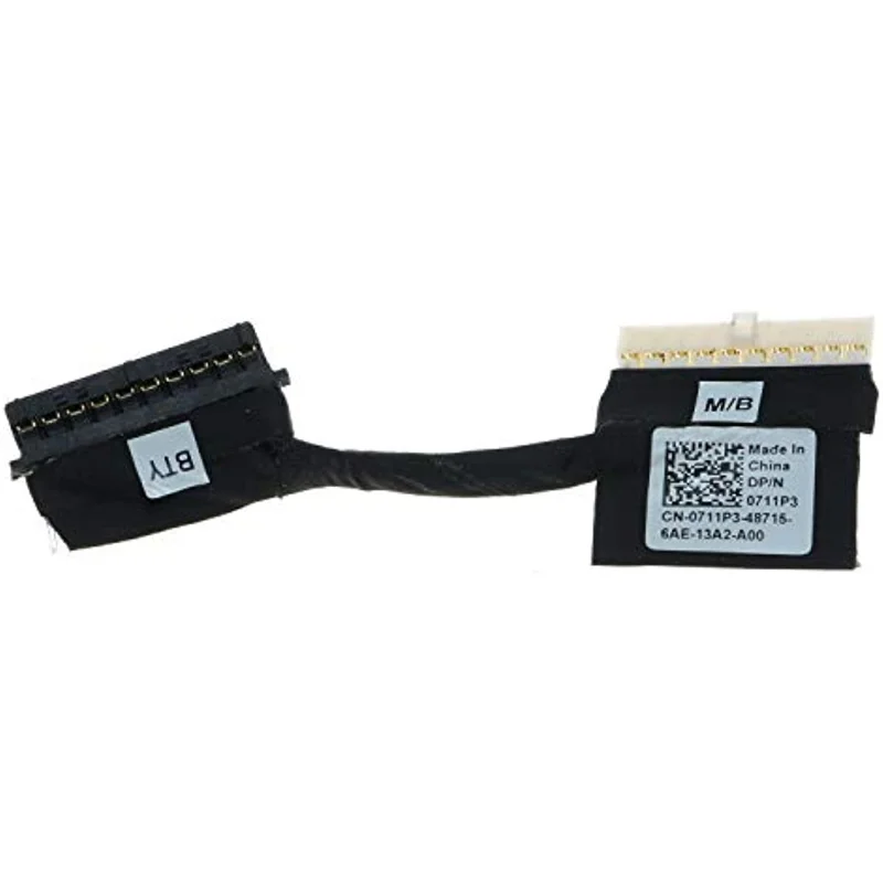 Câble de batterie de ligne de connecteur de batterie d'ordinateur portable pour Dell Inspiron 14 15 7460 7560 7472 7572 Ran7000 P74G P61F P62F Vostro 5468 5568  7