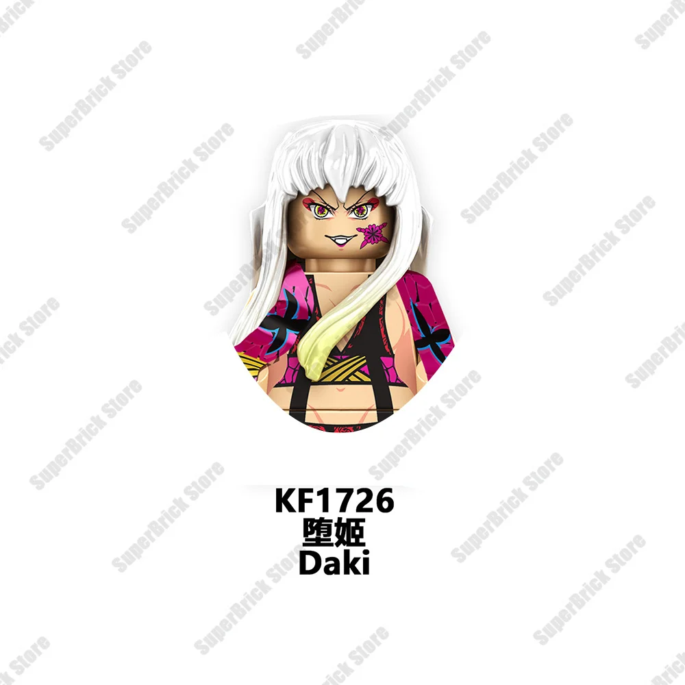 thumbnail image 1 of Hot Anime Demon Slayer Mini figura de acción Kimetsu no Yaiba bloques de modelismo Kochou Shinobu Kamado Tanjirou Nezuko bloques muñeca Juguetes, 1 of 5