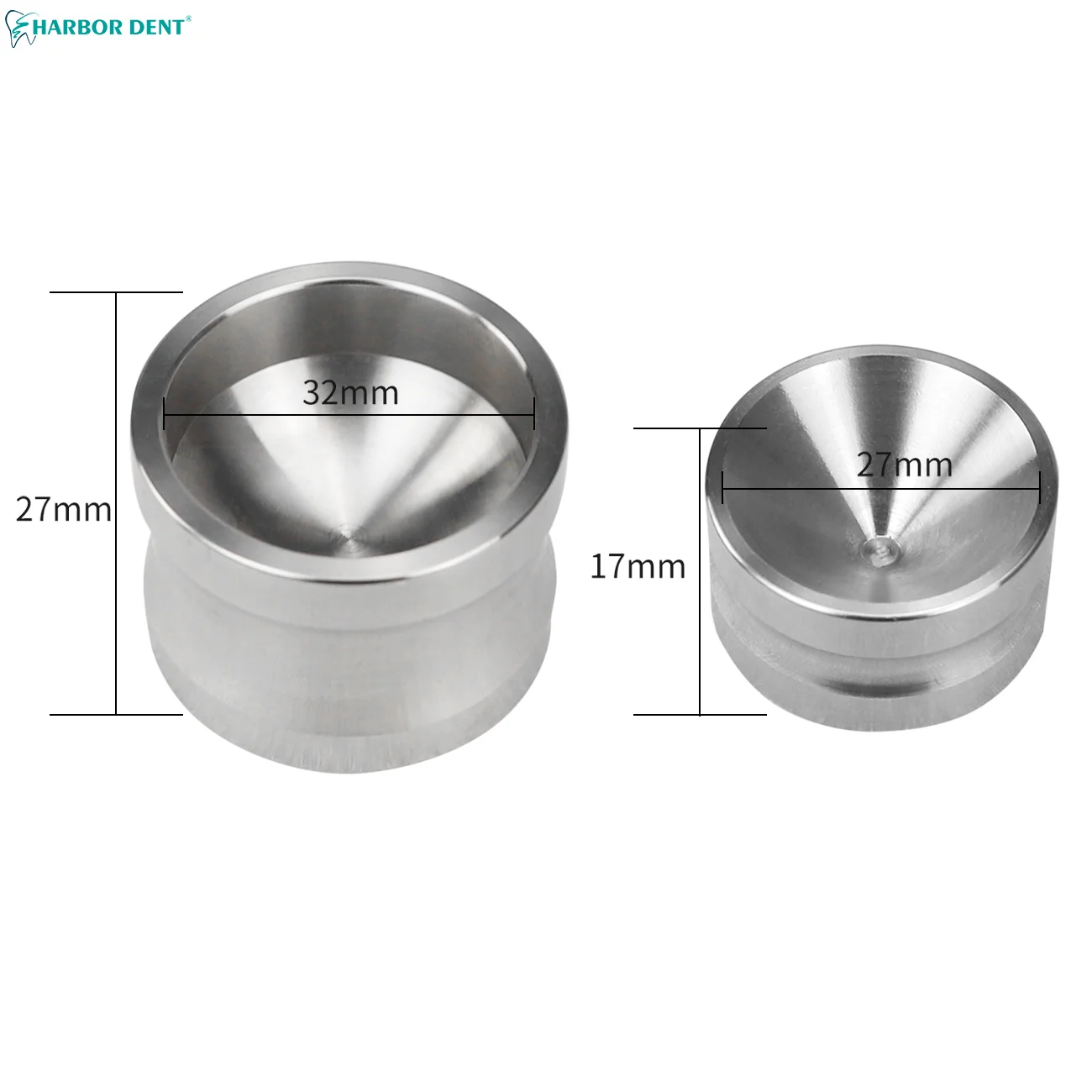 Stainless Steel Dental Bone Meal Mixing Bowl