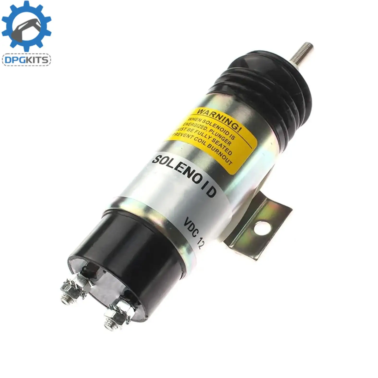 

D610-B1V12 D610B1V12 12V Dual Coil Pull Solenoid For Kubota D905 Engine WG-750/DF-752/DF-972 D1105/Z482 Z-34-22 Solenoid Valve