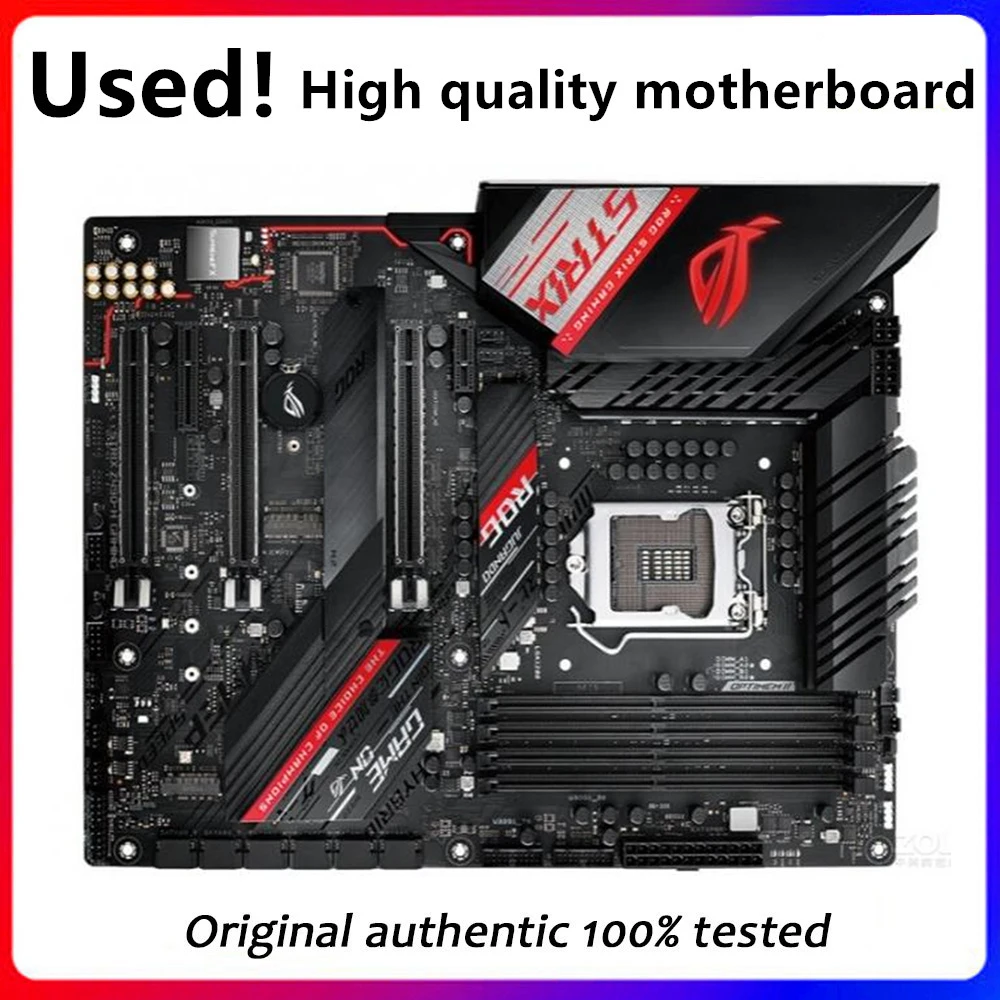 Per Strix Z490-H Gaming Originale Usato Desktop Intel Z490 Scheda Madre Ddr4 Da 128Gb Lga 1200 I7/I5/I3 Usb3.0 Sata3