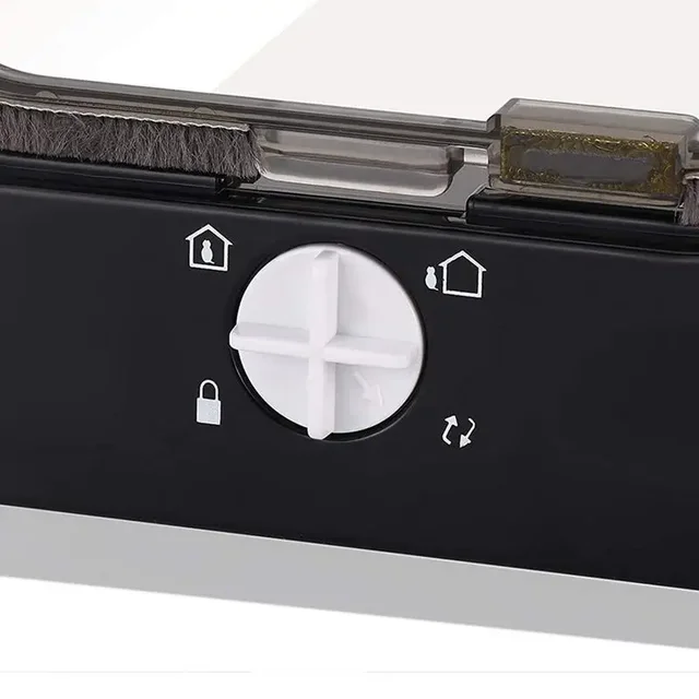 Cat Flap Door Pet Door Easy Set-Up 4 Ways Locking Weatherproof Convenient Safe Cat Doors Pet Supplies For Window Cabinets Walls 2
