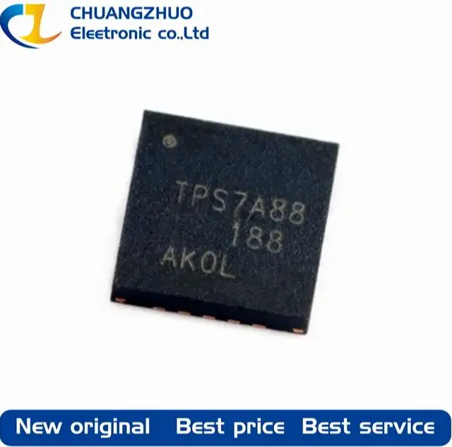 

1Pcs New original TPS7A8801RTJR TPS7A88 40dB@(500kHz) 1A Adjustable 0.8V~5V Positive 6.5V QFN-20-EP(4x4) Linear Voltage