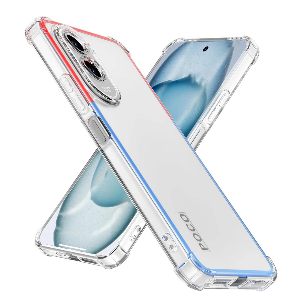 Shockproof Transparent Silicone Soft Shell - Ultra Thin TPU Protective Case
