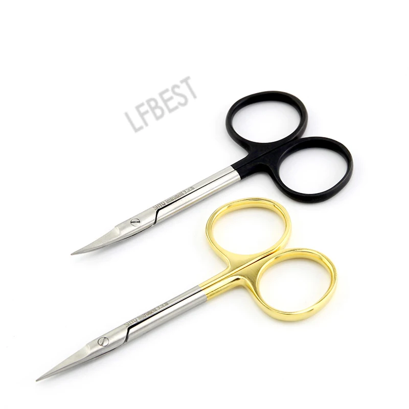 

Ophthalmic Scissors Ophthalmic Scissors Nano Traceless Double Eyelid Suture Surgery Tools And Instruments Small Scissors