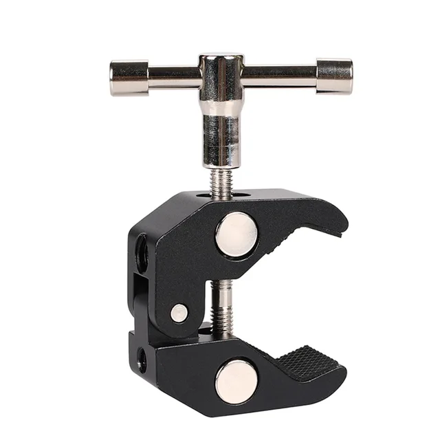Multi Functional Crab Clamp Clip Anti Slip Adjustable Photography Equipment Accessories for Monitor LED Light Camera Bracket