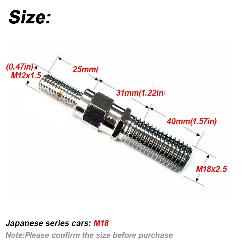Universal Racing Tow Hook Front Rear Car Trailer Hook Car traction hook for M16 European Cars M18 Japanese Cars Multiple colors 3