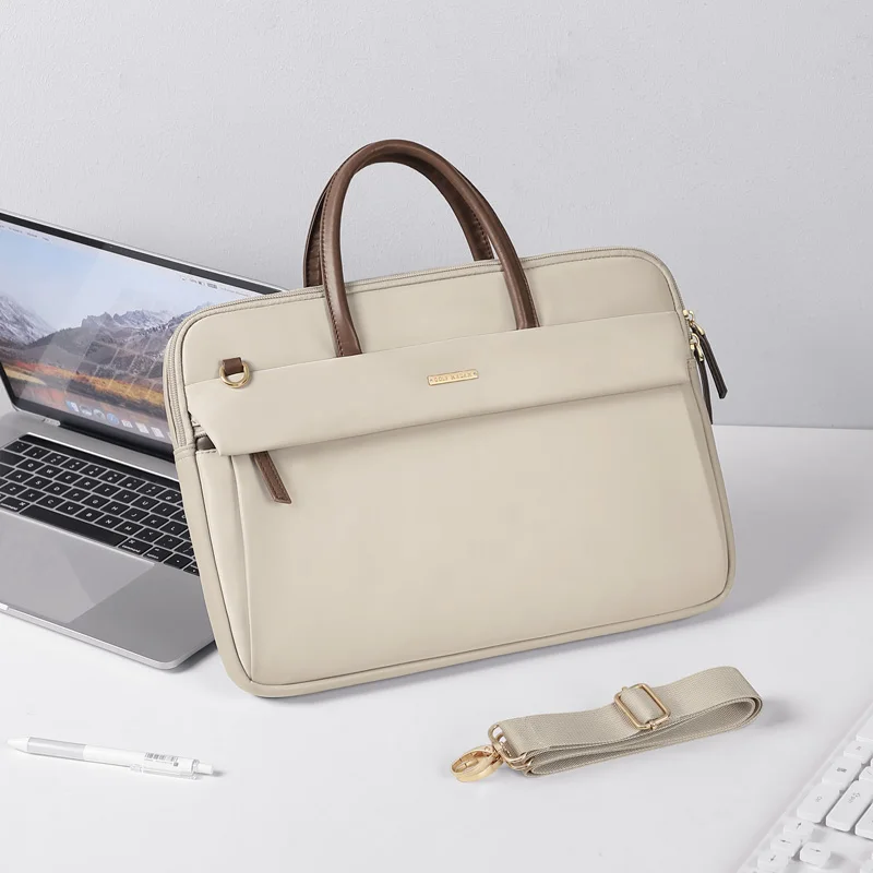 

GOLF Laptop Case Women's 2023 New Leisure Fashion Commuter Business Handbag Solid Color Briefcase
