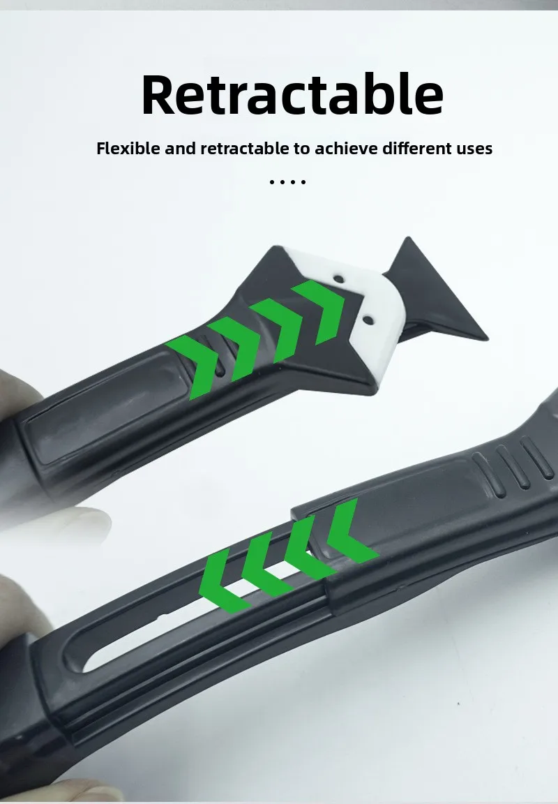 Metal Glass Residual Scraper Tool for Wall Trimming