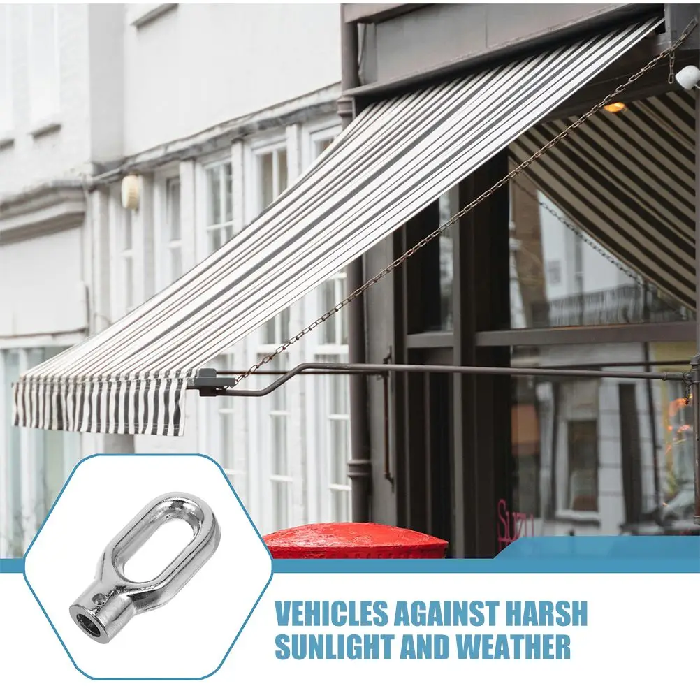 Awning Crank With Hook Bamboo Blinds Outdoor awning outdoor parasol accessories For Outdoor Patio Tent Retractable Aluminum Alloy Roller Shade Parts Heavy Awning Hardware