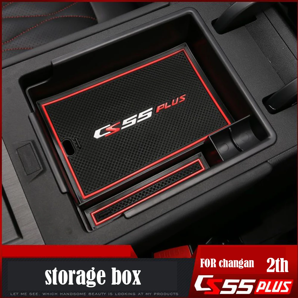 

Car Central Console Seat Armrest Storage Box Organizer Storage Box 2022-2024 For Changan CS55Plus CS55 Plus 2 gen Accessories