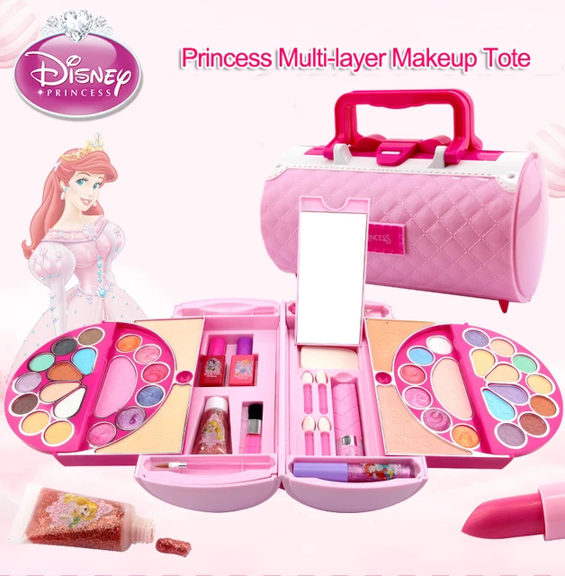 Girls' Disney Princesas Fingir Jogar Brinquedos, Make Up Kit