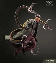  In Stock PWTOYS PW2024 1/12 Scale Soldier Villain Octopus Otto Gunther Octavius Collectible Full Set 6Inch Action Figure Body 