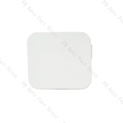 Rear Bumper Tow Hook Cover Lid - Car Towing and Hauling Eye Cap (Pearl white)
