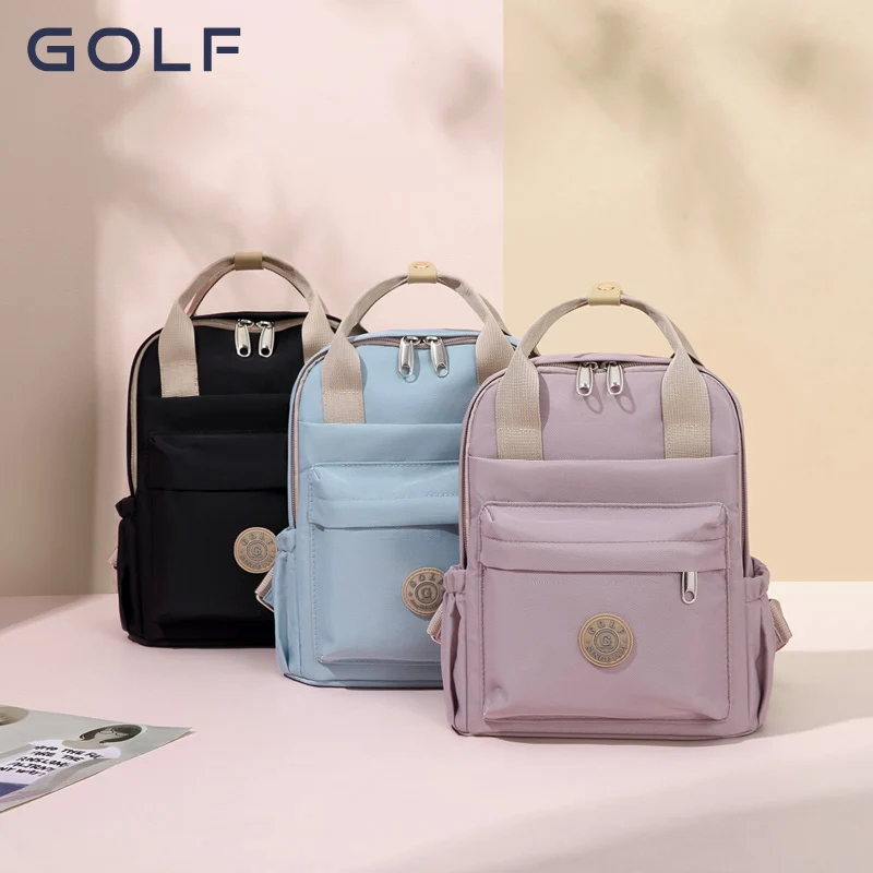 Golf backpack women's high-capacity college style computer bag women's simple backpack backpack tide brand 6