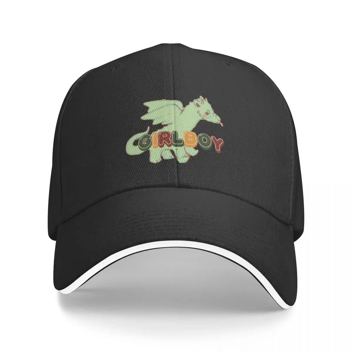

GIRLBOY dragon beanie green Baseball Cap Beach Bag cute Mountaineering Uv Protection Solar Hat Men Luxury Brand Women's