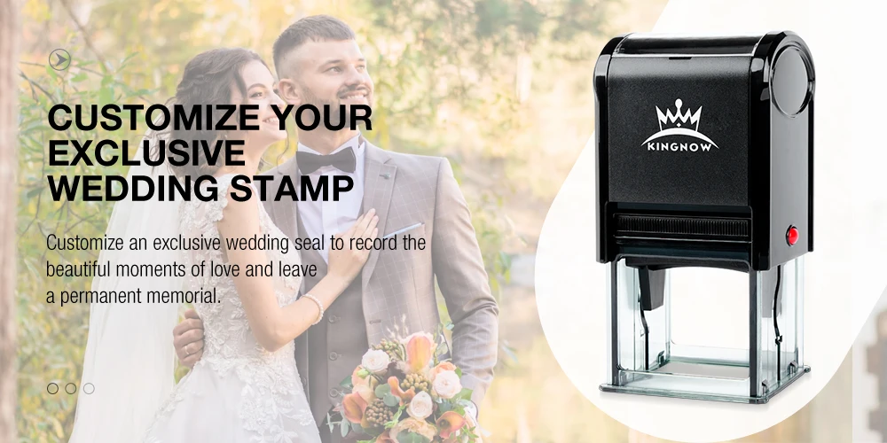 Description Picture 6 of itemPersonalized Stamp Rubber Logo Self Inking Stamp Seal Customized Business Wedding Party For Invitation Stationery Stamps