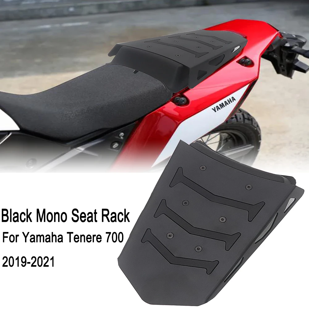 New Motorcycle Black Mono Seat Rack 2019-2021 Per Yamaha Tenere 700 T7 Rally Carenatura Sedile Cowl