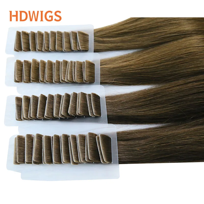 Weft Hair Extensions Vs Tape Skin Weft Tape Hair Extensions Skin