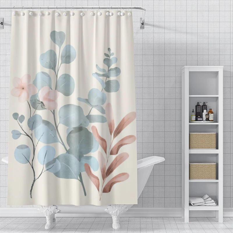 Home shower curtains for bathroom waterproof fabric Modern Nordic style bathroom curtain 180x200 240x180  cute dog funny 6