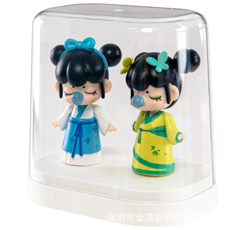 Toys Storage Box Anime Figure Showcase Dustproof Acrylic Single Display Cabinet Doll Rack blind Box Organizer Gifts for Child 6